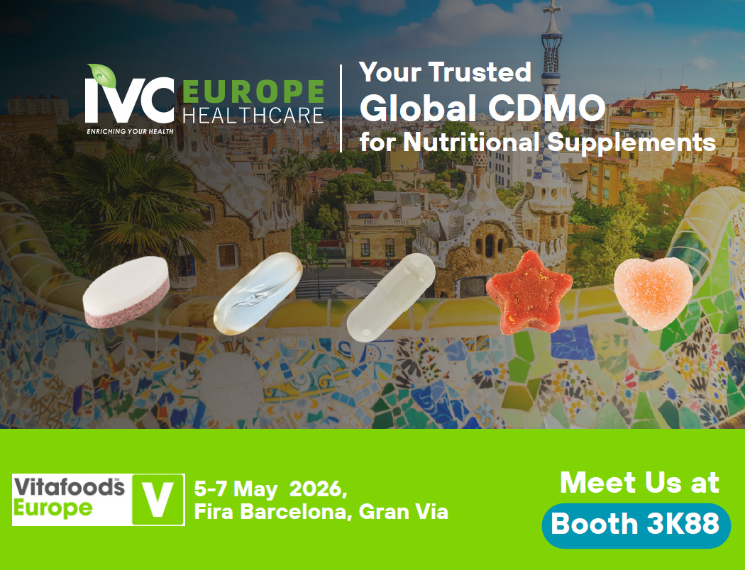 IVC to Exhibit at Vitafoods Europe 2026